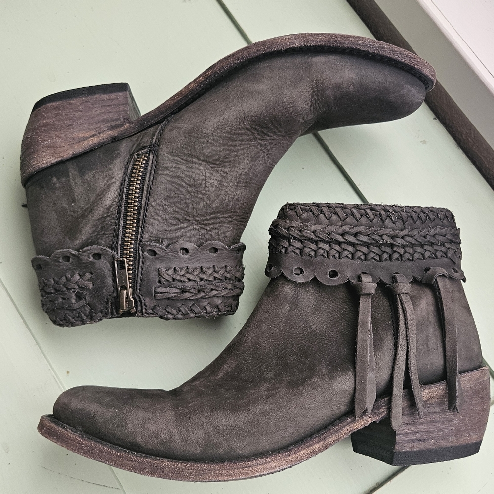 Liberty Black Ankle Boots